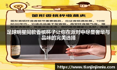 足球明星同款香槟杯子让你在派对中尽显奢华与品味的完美选择